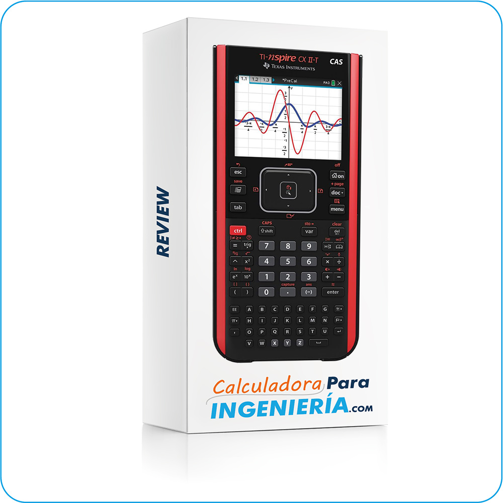 calculadora texas instruments TI-Nspire CX II-T CAS